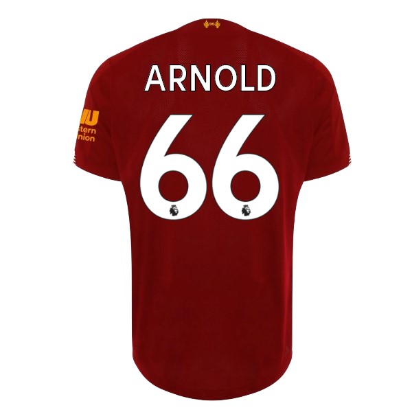 Camiseta Liverpool NO.66 Arnold 1ª 2019/20 Rojo